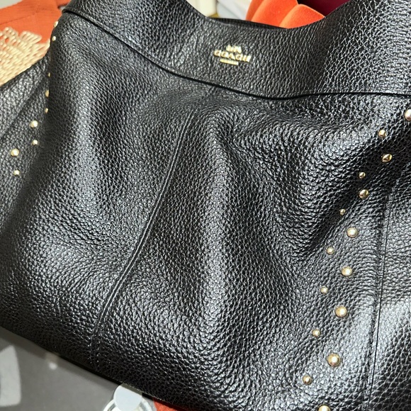 Coach Hobo Black Medium size purse - Picture 5 of 7